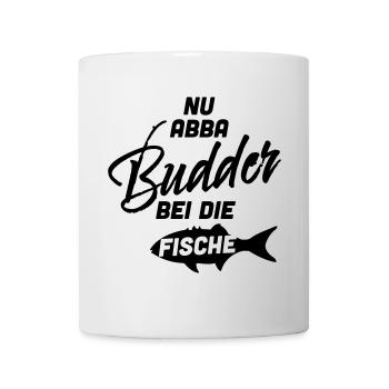 Nu aba Budder with the fish - Mug - white - Front