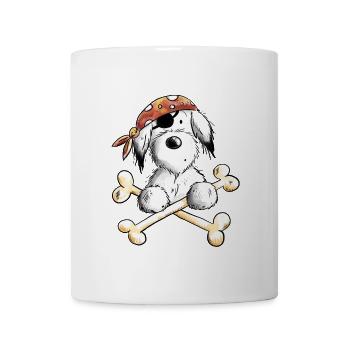 Pirate Dog I Corsair Cartoon - Mug - white - Front