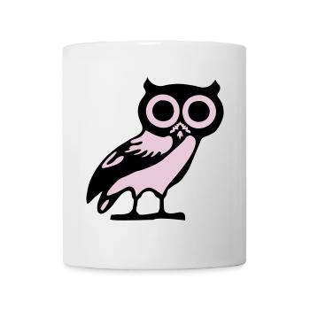 Eule - Tasse - Weiß - Vorne