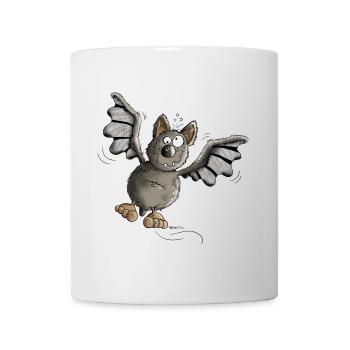 Die Fledermaus - Tasse - Weiß - Vorne
