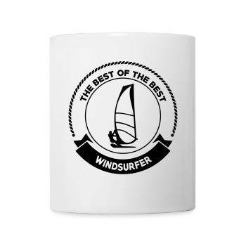 Planche à voile / Véliplanchiste / Windsurf / - Mug blanc - blanc - Devant