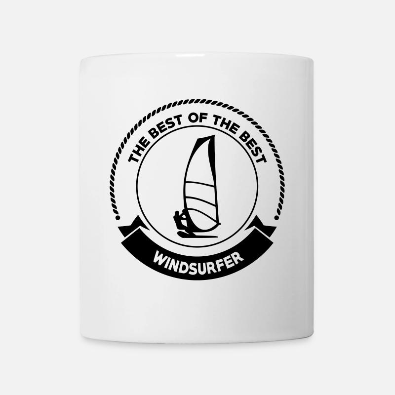 Planche à voile / Véliplanchiste / Windsurf / - Mug blanc - blanc