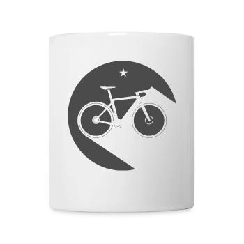 Road Bike Logo Bicycle Gravel Tour Symbol icon - Mug - white - Front