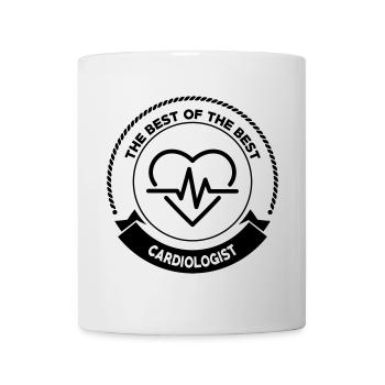 Arzt / Medizin / Kardiologie / Kardiologe - Tasse - Weiß - Vorne