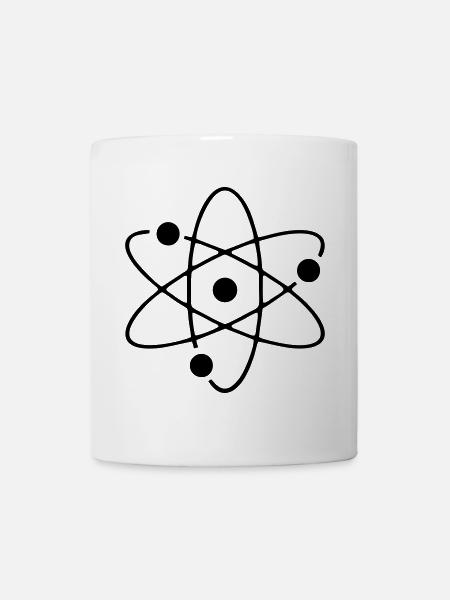 Atom - Mug blanc - blanc