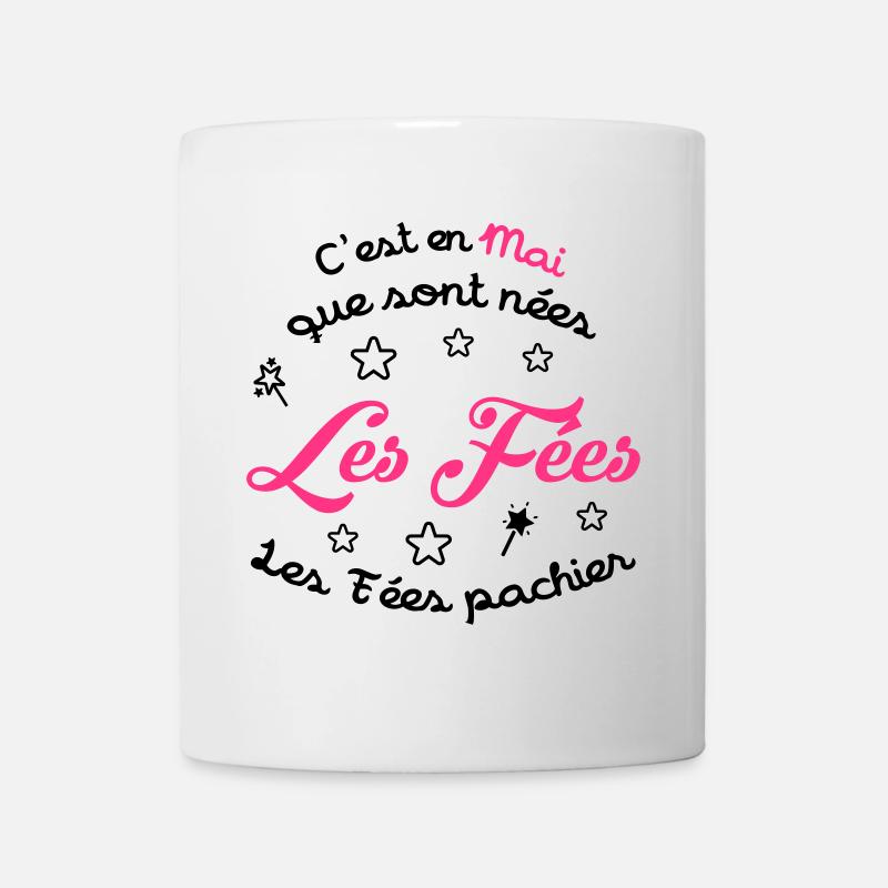 fille / fée / princesse / bébé - Mug blanc - blanc