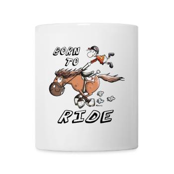 Born to Ride - Mug - white - Front