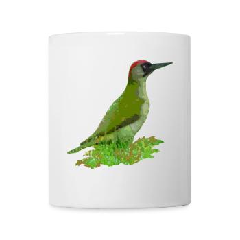 woodpecker - Mug - white - Front