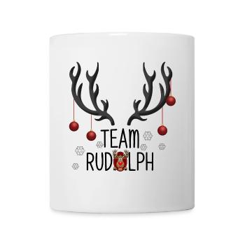 Weihnachtsteam Rudolph Abenteuer - Tasse - Weiß - Vorne