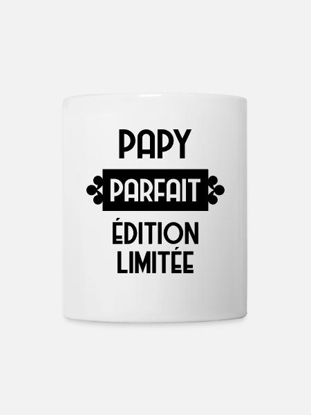 Papy Papi Grand-Père Retraite famille - Mug blanc - blanc