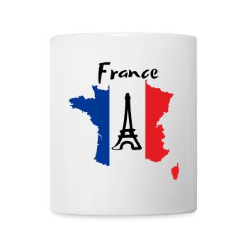 France - Mug blanc - blanc - Devant