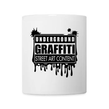 Underground graffitis flex - Mug blanc - blanc - Devant