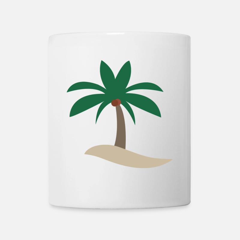 paume - Mug blanc - blanc