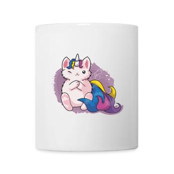 Kitty Katacorn Einhornkatze - Tasse - Weiß - Vorne