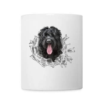 RussischerSchwarzerTerrier Glas - Tasse - Weiß - Vorne