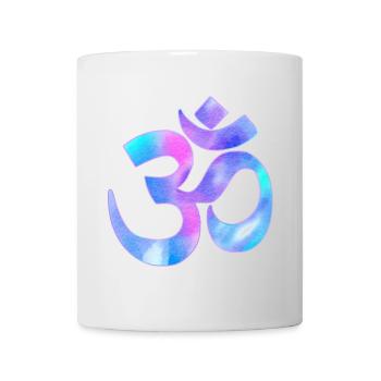 Om - Mug blanc - blanc - Devant