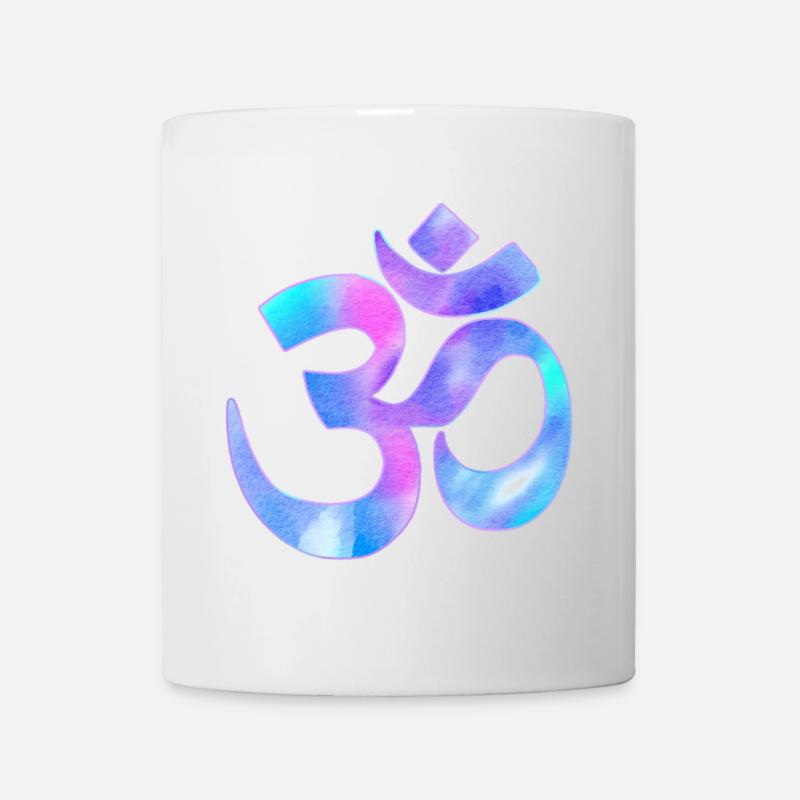 Om - Tasse - Weiß
