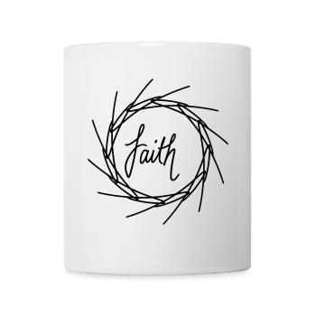 La foi - Mug blanc - blanc - Devant