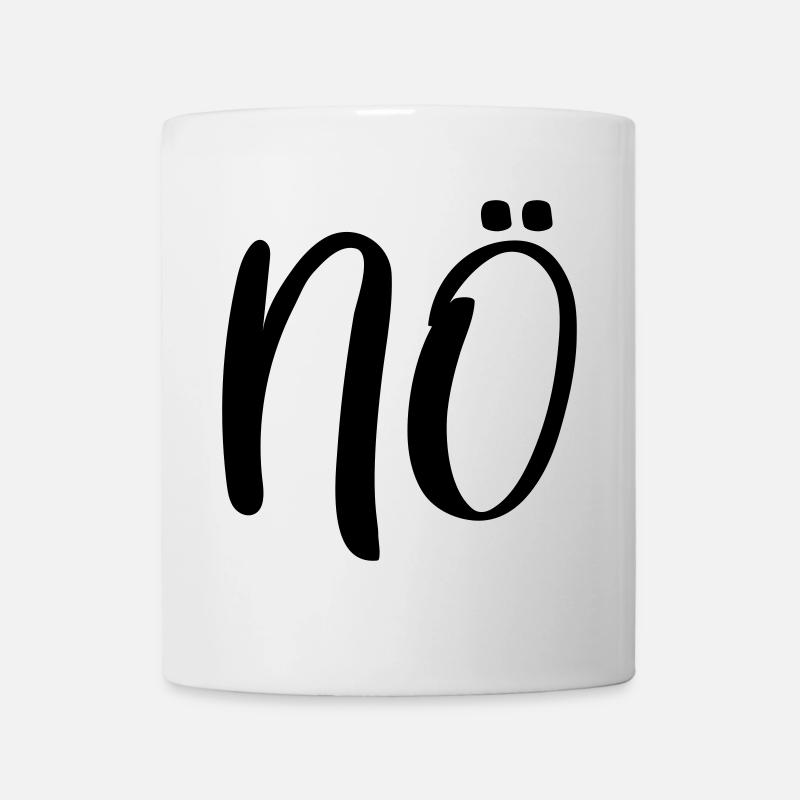 No no - Mug - white