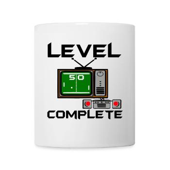 50.Anniversaire , Niveau 50 , Gamer , 50 ans (25) - Mug blanc - blanc - Devant