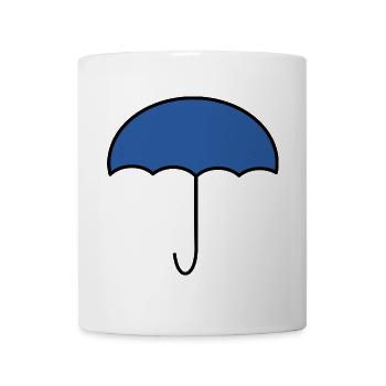 umbrella - Mug - white - Front