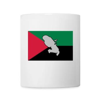DRAPEAU MADA - CARTE 1 - Mug blanc - blanc - Devant