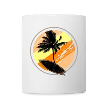 Beach Surf Sun - Mug - white - Front