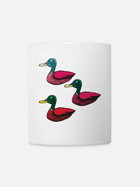 Canards pack de trois - Mug blanc - blanc