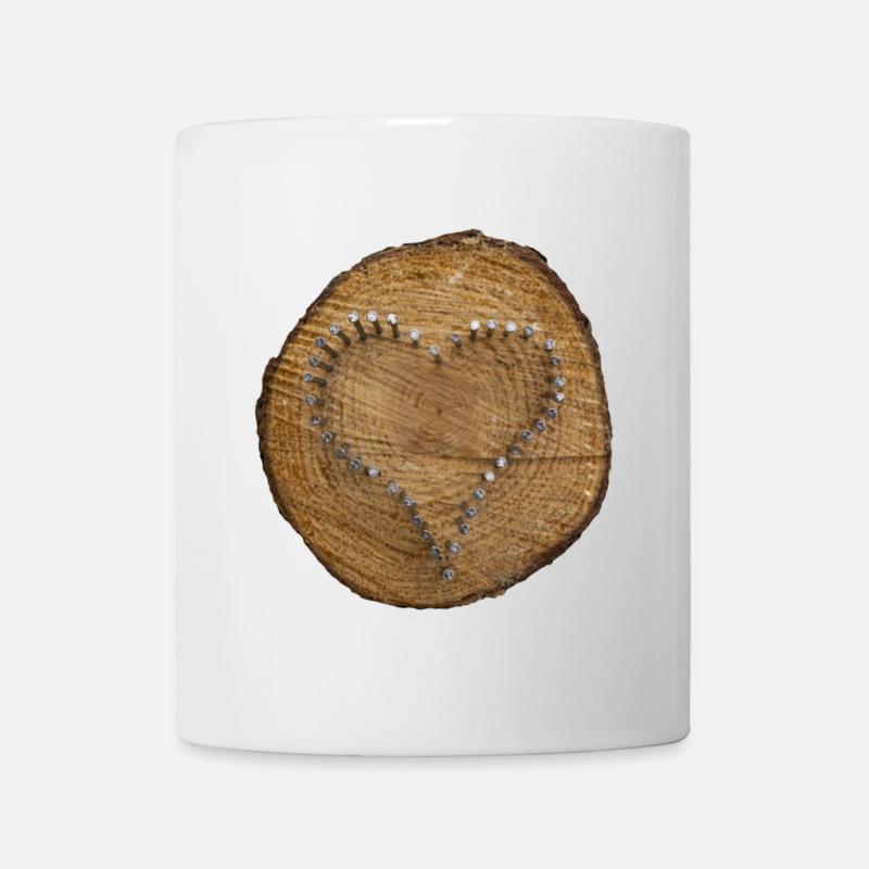 Herz - ein Zeichen der Liebe - Tasse - Weiß