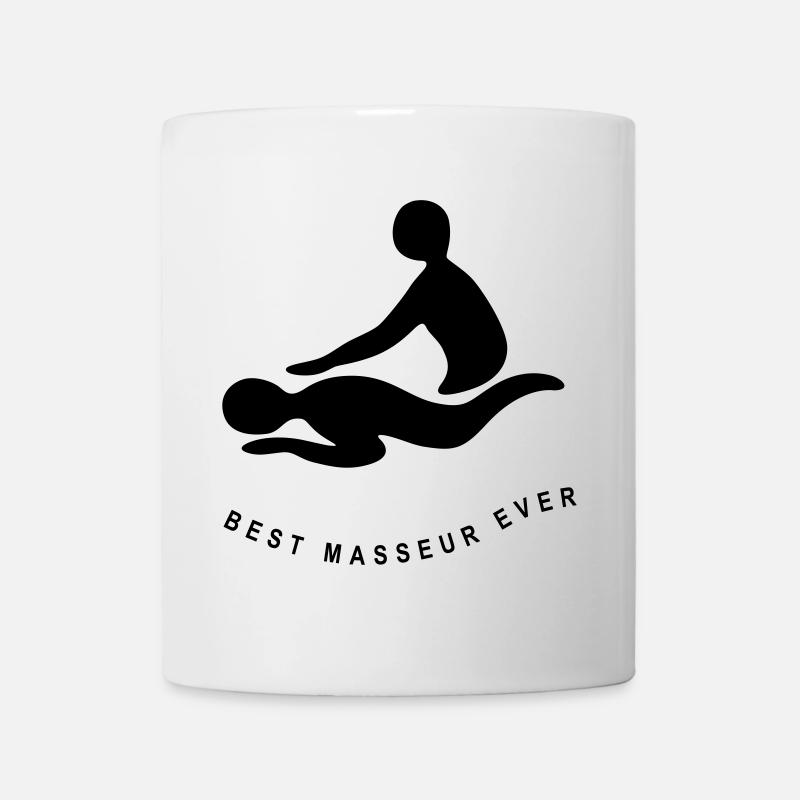 BEST MASSEUR EVER - Mug - white