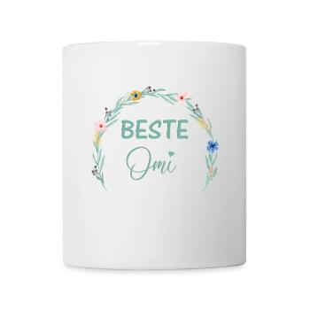 Beste Omi! - Tasse - Weiß - Vorne