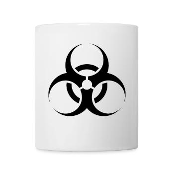 Biohazard - Tasse - Weiß - Vorne