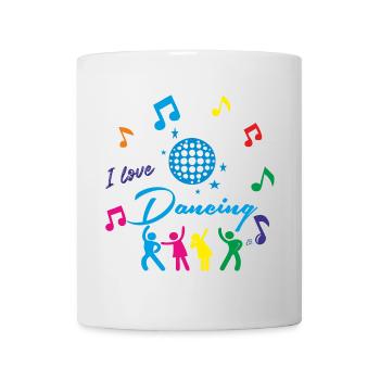 I love dancing - Mug - white - Front