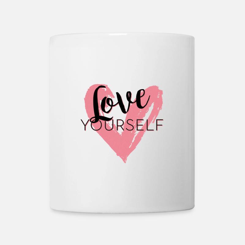 Love Yourself Pascal Voggenhuber - Mug - white
