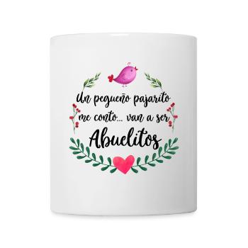 Annonce d’Abuelitos - Mug blanc - blanc - Devant