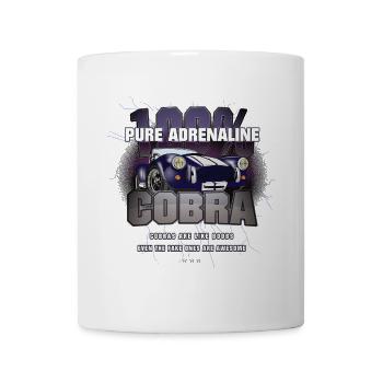 Pures Adrenalin AC Cobra american thunder Geschenk - Tasse - Weiß - Vorne