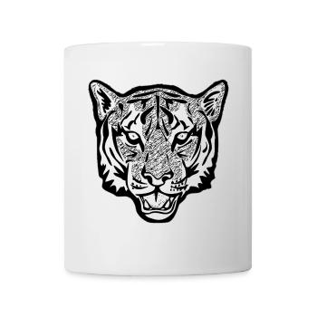 Tiger - Mug - white - Front