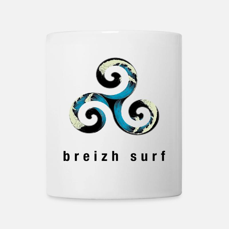 Triskel Breton - Mug blanc - blanc