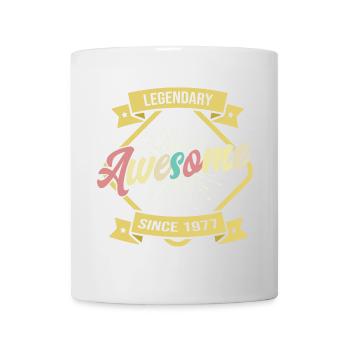 Génial depuis l’anniversaire de 1977 - Mug blanc - blanc - Devant