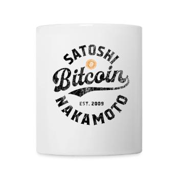 Bitcoin Satoshi Nakamoto - Mug - white - Front