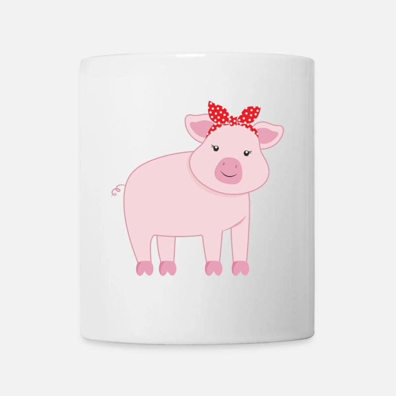 Pig pigs - Mug - white