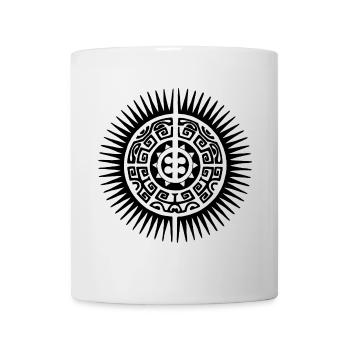 Sonnenschein von Schwarzpolynesien - Tasse - Weiß - Vorne