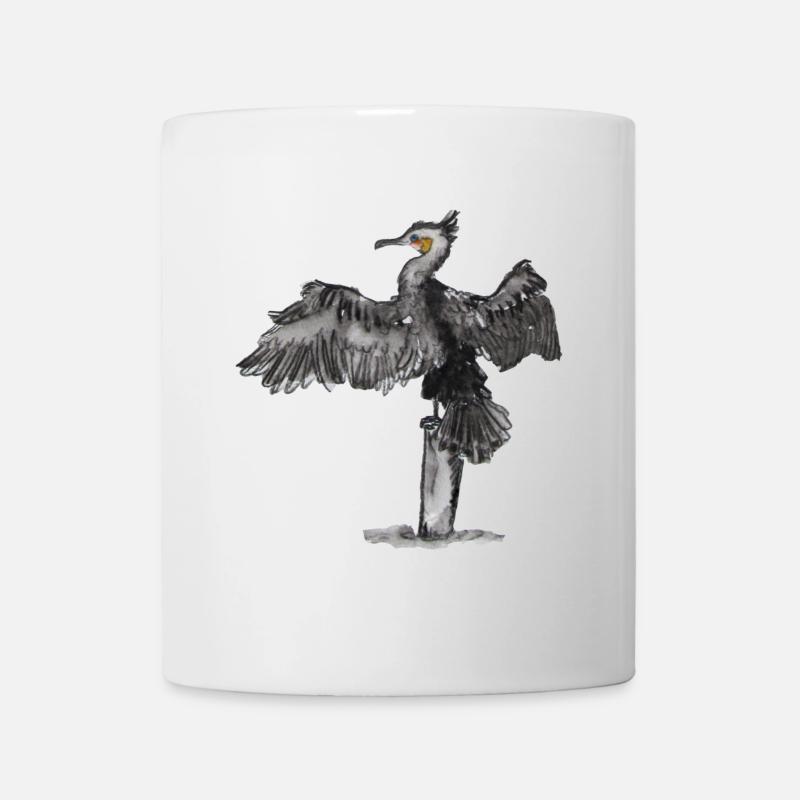 Kormoran - Tasse - Weiß