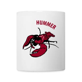 Hummer - Tasse - Weiß - Vorne