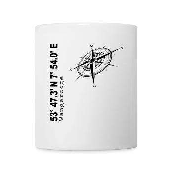 Wangerooge - Tasse - Weiß - Vorne
