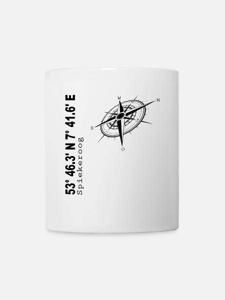 Spiekeroog - Tasse - Weiß