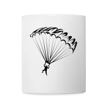 parachute jumper icon Logo icon illustration - Mug - white - Front