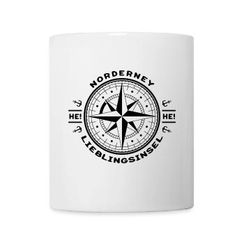 Norderney - Meine Lieblingsinsel - Tasse - Weiß - Vorne