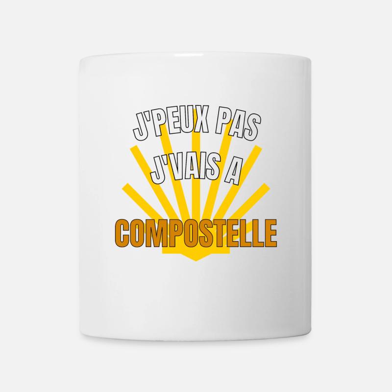J’peux pas j’vais à compostelle - Mug blanc - blanc