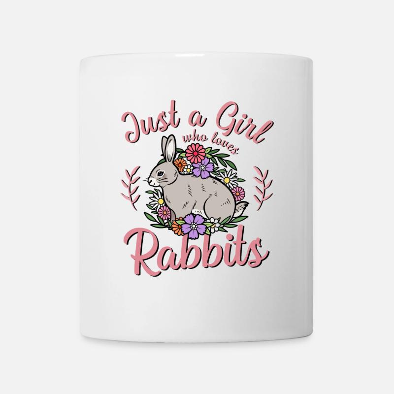 Hase Kaninchen - Tasse - Weiß